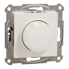Поворотний LED димер типу RC 3–370 Вт без рамки Schneider Electric Asfora, кремовий