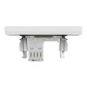 Розетка комп’ютерна RJ45 UTP Cat 5e з рамкою Schneider Electric Asfora, біла