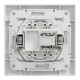 Розетка комп’ютерна RJ45 UTP Cat 5e з рамкою Schneider Electric Asfora, біла