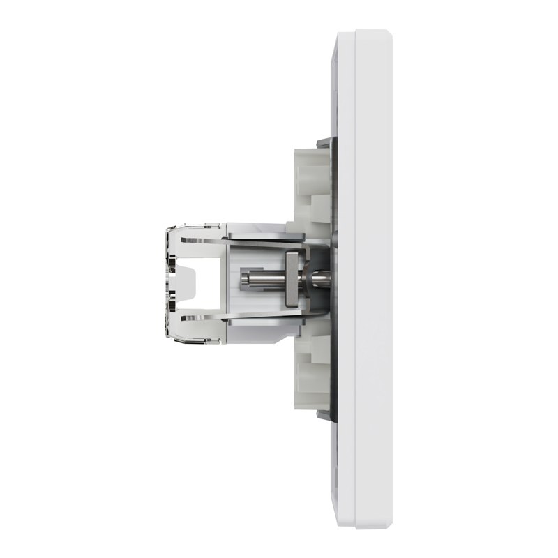 Розетка комп’ютерна RJ45 UTP Cat 5e з рамкою Schneider Electric Asfora, біла