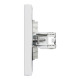 Розетка комп’ютерна RJ45 UTP Cat 5e з рамкою Schneider Electric Asfora, біла