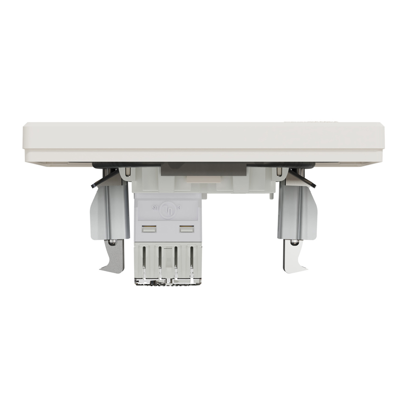 Розетка комп’ютерна RJ45 UTP Cat 5e з рамкою Schneider Electric Asfora, кремова