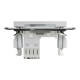 Розетка комп’ютерна RJ45 UTP Cat 5e без рамки Schneider Electric Asfora, алюміній