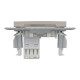 Розетка комп’ютерна RJ45 UTP Cat 5e без рамки Schneider Electric Asfora, бронза