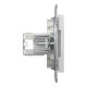 Розетка комп’ютерна RJ45 UTP Cat 5e без рамки Schneider Electric Asfora, біла