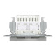 Розетка комп’ютерна подвійна 2×RJ45 UTP Cat 5e без рамки Schneider Electric Asfora, біла