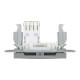 Розетка комп’ютерна RJ45 UTP Cat 6 без рамки Schneider Electric Asfora, алюміній