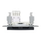 Розетка комп’ютерна RJ45 UTP Cat 6 без рамки Schneider Electric Asfora, антрацит
