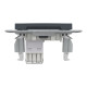 Розетка комп’ютерна RJ45 UTP Cat 6 без рамки Schneider Electric Asfora, антрацит