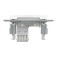 Розетка комп’ютерна RJ45 UTP Cat 6 без рамки Schneider Electric Asfora, біла