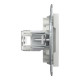 Розетка комп’ютерна RJ45 UTP Cat 6 без рамки Schneider Electric Asfora, біла