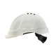 Каска захисна SIZAM SAFE-GUARD 3210 з вентиляцією та храповиком, біла