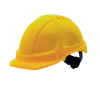 Каска захисна SIZAM SAFE-GUARD 3210 з вентиляцією та храповиком, жовта