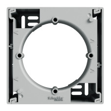 Коробка 1-постова для зовнішнього монтажу Schneider Electric Asfora, алюміній