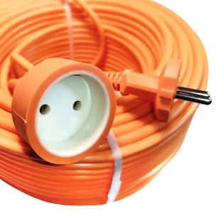 Удлинитель ПВС Папа-Мама 2*1,5 мм2 50 метров Эконом