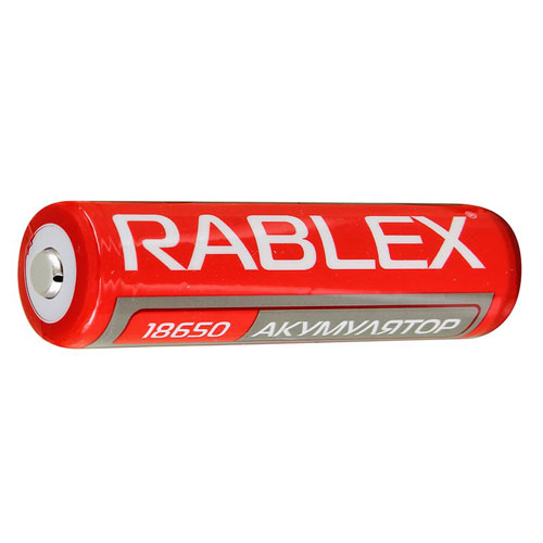 Акумулятор Rablex 18650 Li-ion 3.7 V 2800mAh 1xBL із захистом