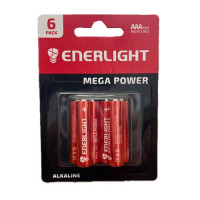 Батарейка Enerlight лужна AAA LR03 6xBL ALKALINE