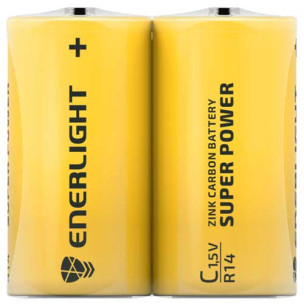 Батарейка Enerlight сольова C R14 2xBL
