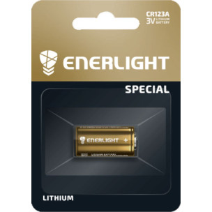 Батарейка Enerlight CR 123A 1xBL Lithium
