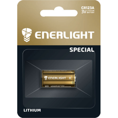 Батарейка Enerlight CR 123A 1xBL Lithium
