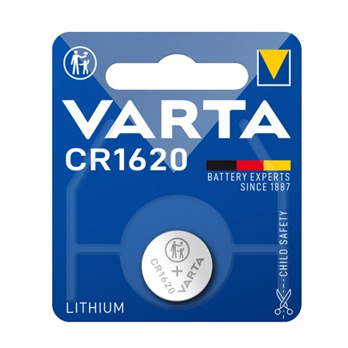 Батарейка Varta CR 1620 1xBL Lithium