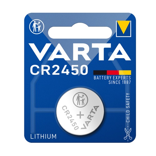 Батарейка VARTA CR 2450 1xBL Lithium