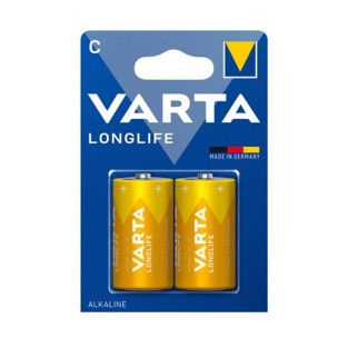Батарейка VARTA LONGLIFE С LR14 2xBL ALKALINE