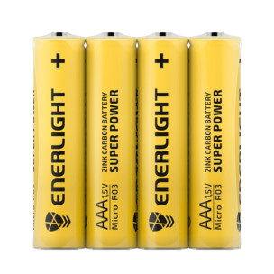Батарейка Enerlight мікропальчик сольовий AAA R03 4xFOL