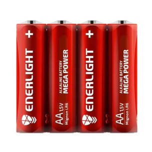 Батарейка Enerlight лужна AA LR6 4xFOL ALKALINE