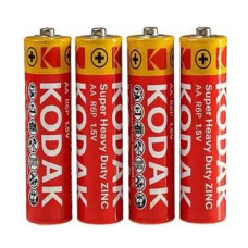 Батарейка KODAK пальчик сольовий AA R6 4xFOL
