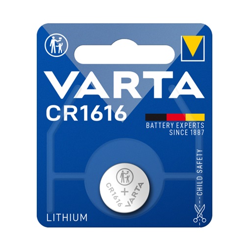 Батарейка VARTA CR 1616 1xBL Lithium