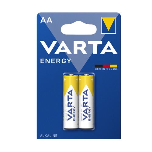 Батарейка VARTA ENERGY лужна AA LR6 2xBL ALKALINE