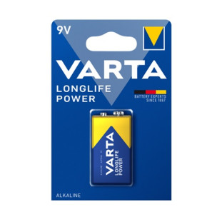 Батарейка VARTA LONGLIFE POWER крона 6LR61 1xBL ALKALINE