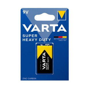 Батарейка VARTA солевая крона 6F22 1xBL 