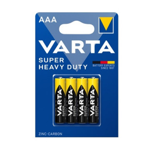 Батарейка VARTA SUPERLIFE микропальчик солевая AAA R03 4xBL 