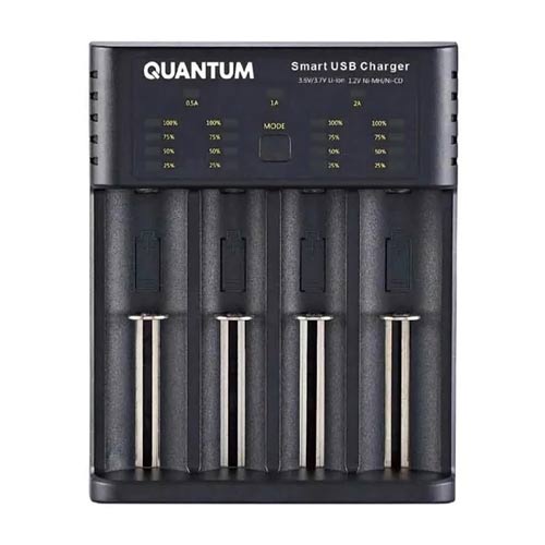 Зарядное устройство универсальное Quantum QM-BC4040 4-slot (USB)