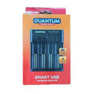 Зарядний пристрій універсальний Quantum QM-BC4040 4-slot (USB)