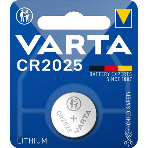 Батарейка VARTA CR 2025 1xBL Lithium