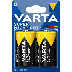 Батарейка VARTA SUPERLIFE сольова D R20 2xBL