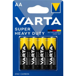 Батарейка VARTA SUPERLIFE пальчик солевая AA R6 4xBL 