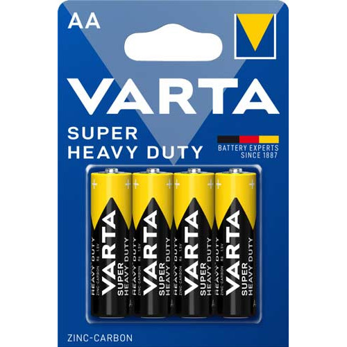 Батарейка VARTA SUPERLIFE пальчик сольовий AA R6 4xBL