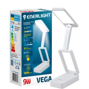 Лампа настільна LED з акумулятором ENERLIGHT VEGA