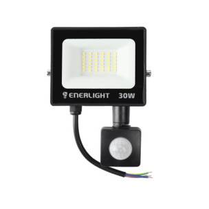 Прожектор LED Enerlight Mangust 30Вт 6500K із датчиком руху