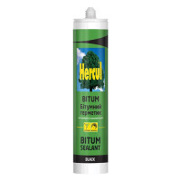 Герметик бітумний покрівельний HERCUL BITUM 280 мл чорний