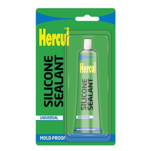 Герметик универсальный силиконовый HERCUL UNIVERSAL 50 мл прозрачный