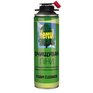 Очищувач монтажної піни HERCUL CLEANER 500 мл