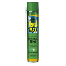 Піна монтажна всесезонна багатоцільова HERCUL MAX 850 мл