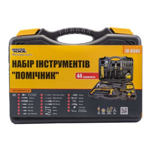 Набор инструмента 44 элемента MASTERTOOL – Помощник