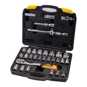 Набор насадок торцевых 1/2" 32шт CrV50BV30 MASTERTOOL PROFI