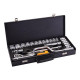 Набір торцевих насадок 1/2" 24шт гнутий вороток MASTERTOOL PROFI